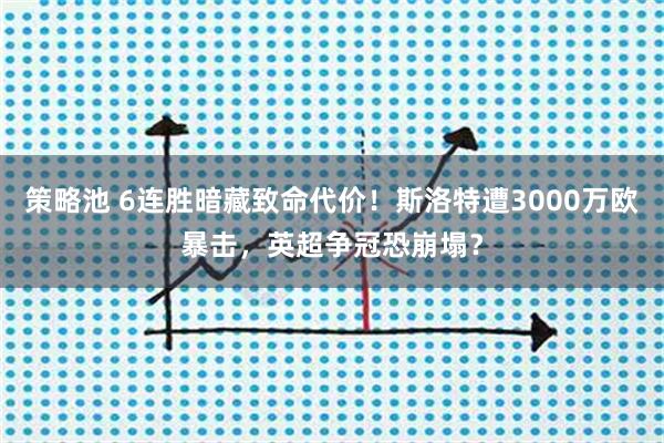 策略池 6连胜暗藏致命代价！斯洛特遭3000万欧暴击，英超争冠恐崩塌？